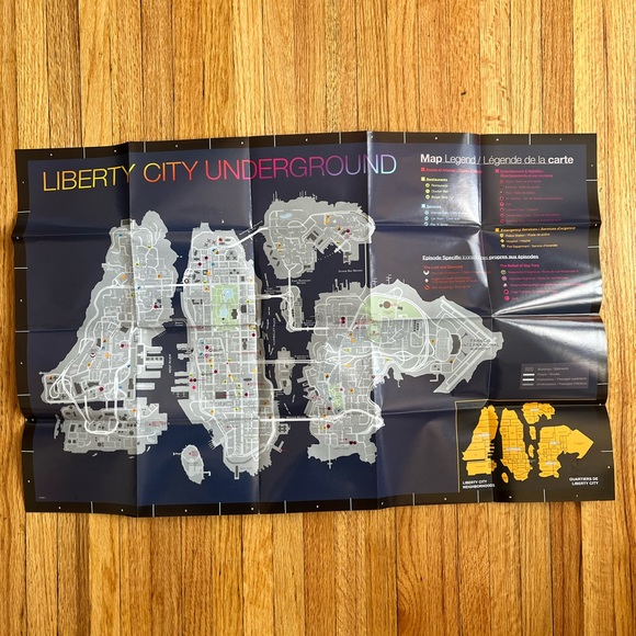 Grand Theft Auto Liberty City Poster / GTA Episodes From Liberty City - Picture 3 of 3